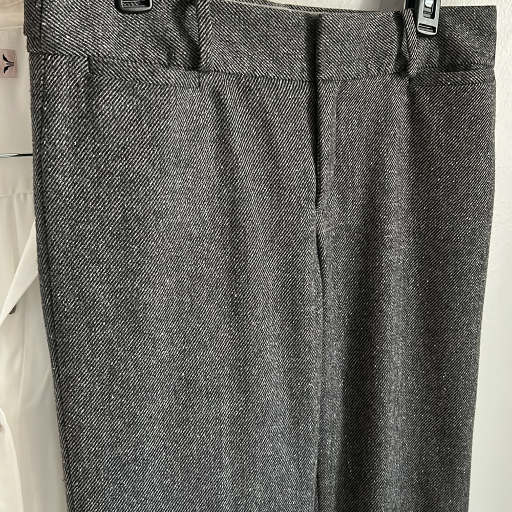 Banana Republic Women’s Martha Fit Wool Blend Textured Dress Career Trouser - Picture 2 of 11